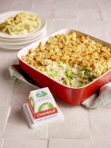 Mac and cheese met broccoli en Chavroux | ILOVECHEESE