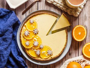Image tarte à l'orange